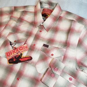 NWT DIXXON Men's Large THE BUBBA Plaid Flannel Shirt